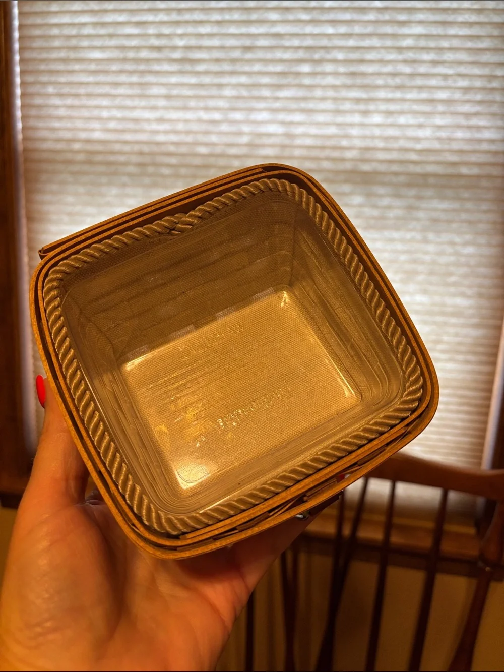 Longaberger Business Card Basket Set